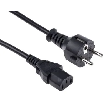 Napájecí kabel Power Cable Assembly 2.5m, Černá, A: IEC C13, B: CEE 7/7, 10 A, 250 V RS PRO