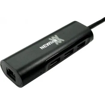 USB hub USB Type C Gigabit Lan with 3 Port Type