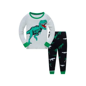 Dámské pyžamo Dvoudílné bavlněné pyžamo DINOSAURUS VEL.104