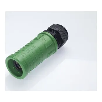 Elektrická zásuvka Průmyslový napájecí konektor, řada: SPPC-HK Zásuvka, Kabelová montáž, Samice, formát pólů: 1P barva Šedá, 250A, 1,25 kV