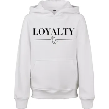 Pánská mikina Kids Loyalty Hoody bílá Mister Tee šedá 2542078