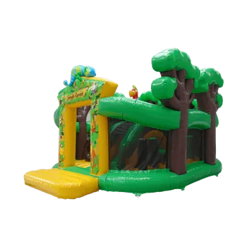 Skákací hrad Multifunkční skákací hrad se skluzavkou - Motivy Jungle - Oceán - Farma - Dino