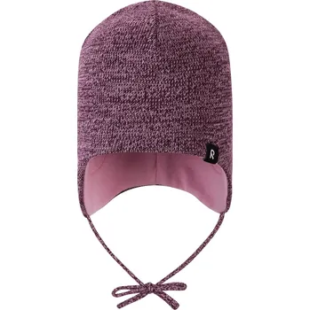 Čepice Dětská čepice Reima Latvat - Grey Pink růžová Velikost: 50