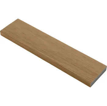 ukončovací lišta Ukončovací boční lišta WPC Profi 70x17x2850 mm Ukončovací lišty WPC - barvy: Teak Profi