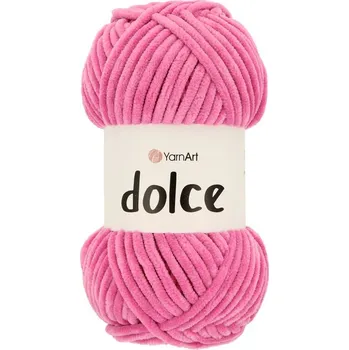 YarnArt Dolce 795 sytě růžová