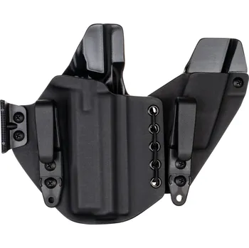 Příslušenství pro sportovní střelbu RH Holsters AIWB - CZ 75 P-01 Ω - CZ 75 D Compact - CZ 75 Compact Shadow Line + zásobník - appendix vnitřní kydexové pouzdro - plný/plný sweatguard - ns - černá Pouzdro je pro: Levák