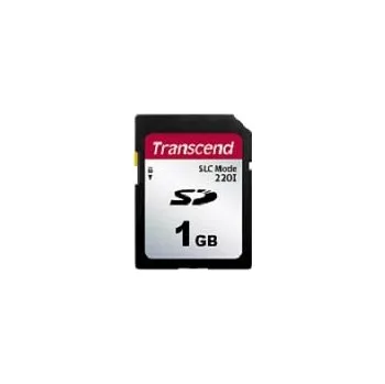 Paměťová karta Karta SD Karta SD Flash 1 GB Ano SuperMLC Transcend, řada: SDC -40 → plus 85°C
