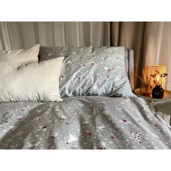 Povlečení Bavlněné povlečení VÁNOCE - 240x220 + 2x 70x90 cm