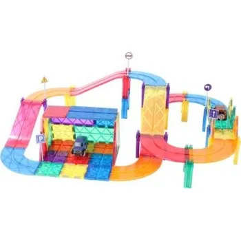 ostatní stavebnice MNTL - Magnetická dráha 52 ks vč. auta