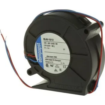 Počítačové chlazení Odstředivý ventilátor, řada: RL 48, 75.5 x 75.2 x 27mm odstředivé, průtok vzduchu: 28m³/h 12 V DC