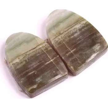 Korálek Kabošony páry Serpentine č.P123 (19x14x4mm)