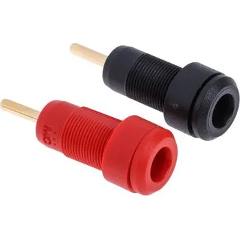 Krokosvorka Banánek, Černá/červená, Samec, materiál kontaktu: Mosaz Banánek