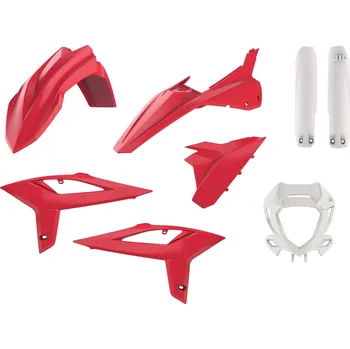 Sada plastů polisport červená 91024