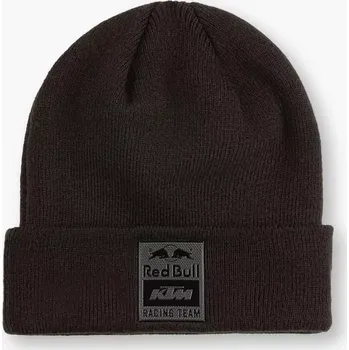 Čepice a Volnočasová pletená čepice KTM RED BULL CARBON BEANIE barva černá (zimní čepice pro dospělé)