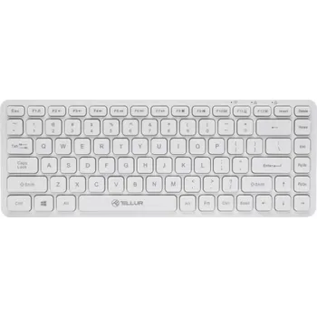Tellur Mini bezdrátová klávesnice bílá