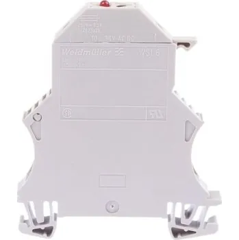 Rozvaděč Svorkovnice na lištu DIN s pojistkou, řada: WSI 5 x 20mm Béžová