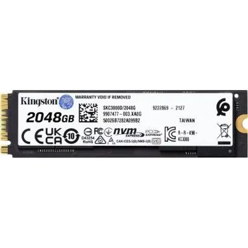 SSD disk SSD 2 TB Interní, rozhraní: NVMe PCIe Gen 4 x 4 Ne Kingston 3D TLC