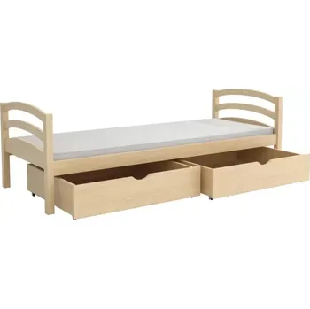 Postel BM006 borovice masiv 200x80 cm