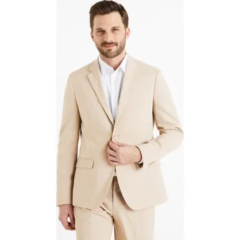 Pánské sako Celio Sako slim Buamaury - Pánské Celio krémová 2988142