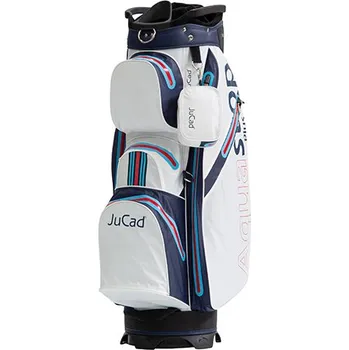 Golfový bag JuCad Aquastop PLUS golfový cartbag modro/bílo/červený