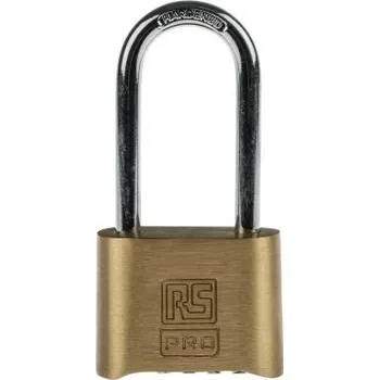 Visací zámek Ne Visací zámek, Mosaz, ocel Vnitřní, venkovní 7mm třmen, Mosaz