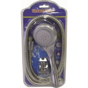 Sprchová hlavice Sprcha 3 funkce+hadice 1,5 m+držák nerez+plast