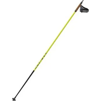 Běžkařská hole Oneway STORM 2 2023/2024 140 cm - žlutá/černá + DÁREK + Doprava ZDARMA