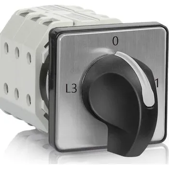 vypínač Vačkový spínač 4 pozice 90° 500V ac 16A Knoflík