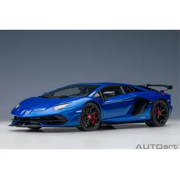 autíčko Lamborghini Aventador SVJ 2019 1:18 modrá - AUTOart