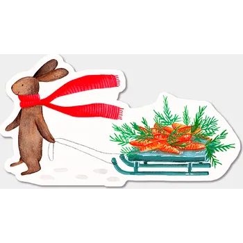 Samolepící dekorace ePiPí Samolepka - Zajíček