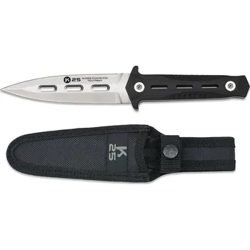 Bojový nůž Nůž BOOT 32556 pevná čepel ČERNÝ