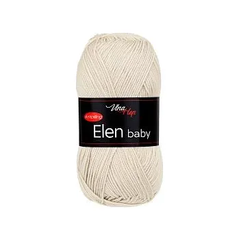 Vlna-hep Příze Elen baby 41007 světle béžová