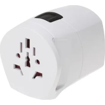 Cestovní adaptér Cestovní adaptér, Adaptér, Cestovní adaptér, 6.3A, Více zemí, Více zemí