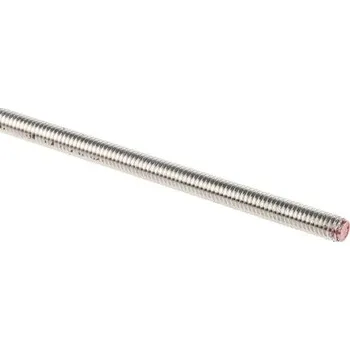 Závitová tyč Závitová tyč, Prostý, Nerezová ocel, M3, délka: 1m, A4 316 RS PRO