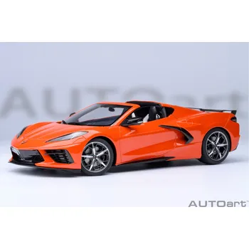 autíčko Chevrolet Corvette C8 Stingray Z51 2020 1:18 oranžová - AUTOart