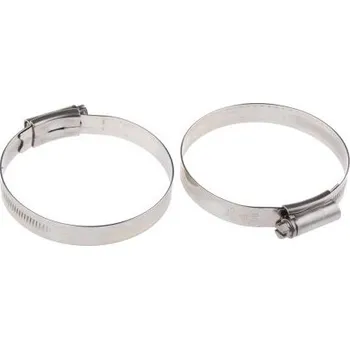 hadicová spona Hadicová a stahovací spona HGS80BP Šnekový převod, Nerezová ocel Drážková šestihranná hlava HI-GRIP