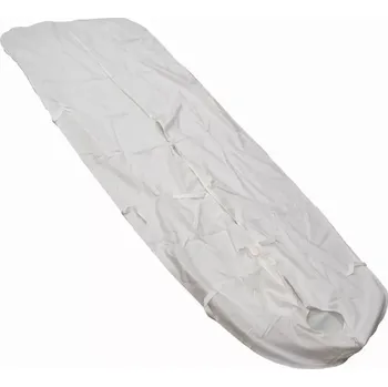 vložka do spacáku Vložka do spacího vaku vz.62 bílá NOVÁ (Originální hygienický vložka do důstojnického spacího pytle vzor 62, lze použít do všech mumiových typů spacích pytlů.)