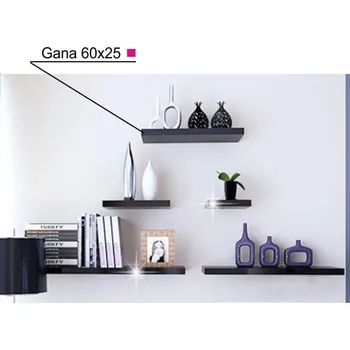 police FARA police 60x25 cm, černý lesk + vyzvednutí ZDARMA