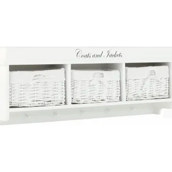 Věšák Věšák CEBUS, bílý + vyzvednutí ZDARMA