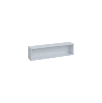 police CPB - 120 police na zeď, deska 18 mm, 300x1200x240, bílá