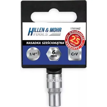 Gola hlavice Nástrčná hlavice, šestihran 1/4"" 11 mm s věšákem DEDRA 17A111Z