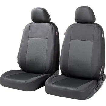Potah sedadla Autopotahy ARDWELL, černo-šedé, sada 2ks