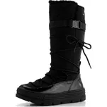 Tamaris kozačky/sněhule Black 1-26657-41 - 40 | P678657
