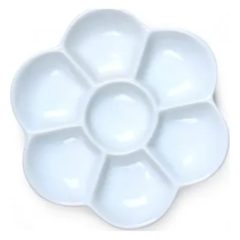 Paleta na barvy Porcelánová paleta pro akvarel – květina (Porcelánová paleta pro akvarel – květina)