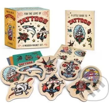 Doplněk ke knize For the Love of Tattoos: A Wooden Magnet Set - Verena Hutter, Eric Hinkley (ilustrátor) Running