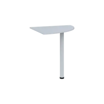 Stolová podnož TS 7 - 7 deska spojovací, kovová podnož bílá, síla desky 18 mm, široká 700 mm, bílá