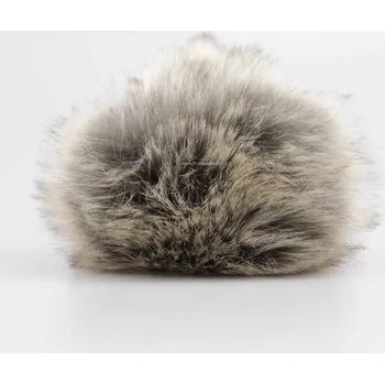 Čepice Mia Handemade - Design Bambule XXL - Neutrální béžovošedá krátký chlup