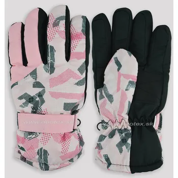 Rukavice NOVITI Rukavice N-RN057-W01 Barva: ružová, Velikost: 20cm