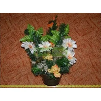 Krmivo pro hospodářské zvíře Krmné směsi Kvídera Květinová mísa 3 bílá