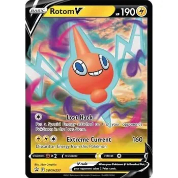Karetní hra Pokémon karta Rotom V z Hidden Potential Tin